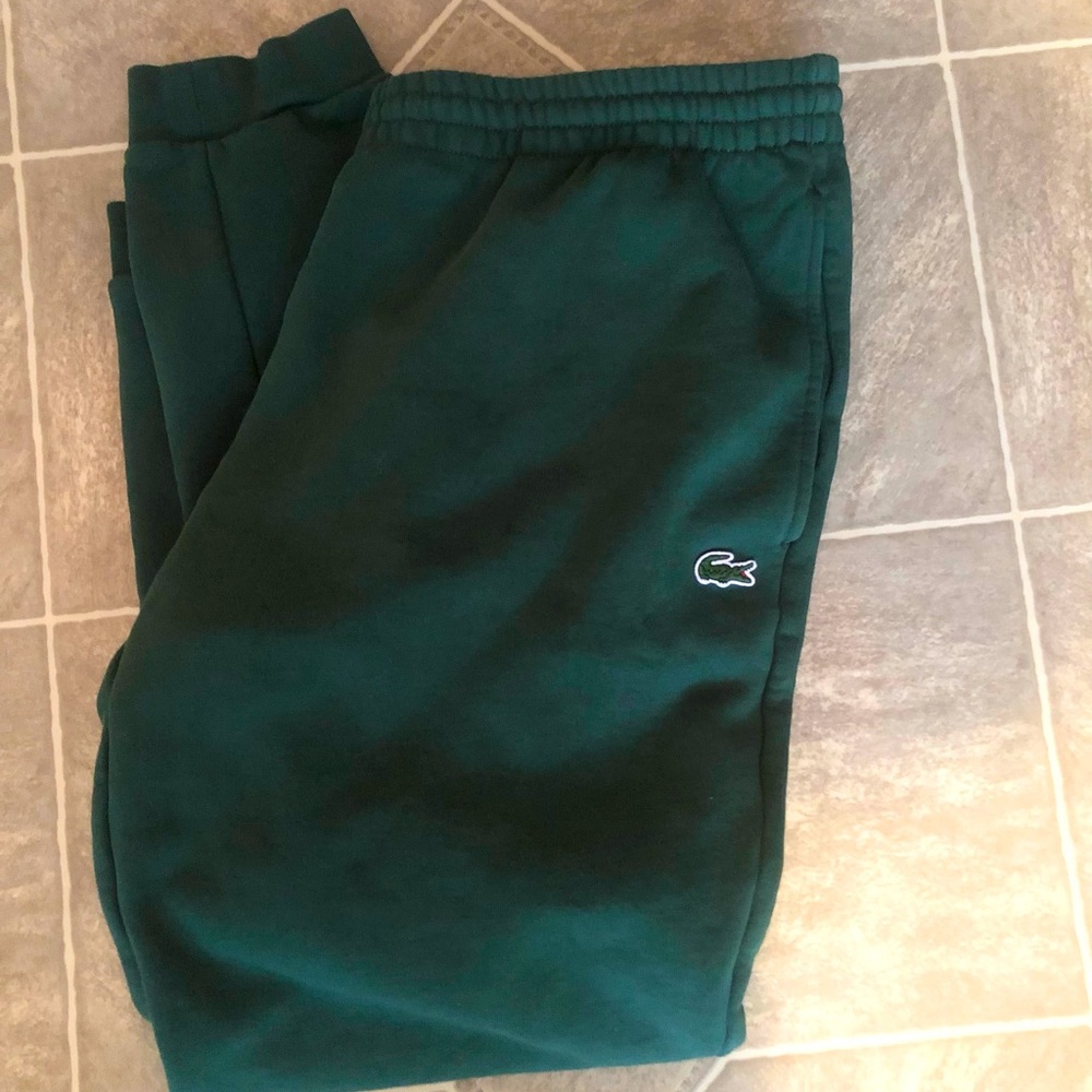 Men’s Lacoste joggers size large